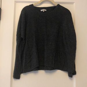 Madewell cozy gray sweater xxs